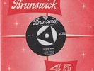 WEBB PIERCE Teenage boogie Brunswick 45-05630 Tri centre Rare rock 'n roll 1957