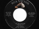 Mod Latin Jazz Mambo Popcorn 45 TITO PUENTE A La Salud/Cute Chick HEAR RCA Great