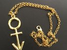 *Prince Symbol NPG Shop Gold Necklace Tour Collectors Item *