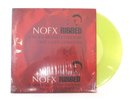 NOFX RIBBED RARE ORIGINAL 1990 YELLOW TRANSLUCENT COLORED VINYL PUNK LP 500 MADE