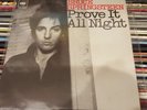 Bruce Springsteen Vinyl 7' prove it all night. Italian p/s 1978 immaculate COND