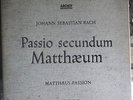 KARL RICHTER BACH MATTHAUS PASSION ARCHIV ED.1 4 LPs BOX SAPM 198 009/12 - NM
