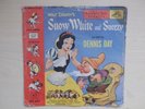 RARE Vintage RCA Victor Junior Records SNOW WHITE AND SNEEZY Part 1 45 RPM 1952