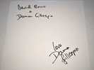 David Bowie & Dana Gillespie 2016 Double Clear Vinyl Promo LP Bowpromo