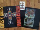 Guns N' Roses Appetite for Destruction LP Innersleeve Sticker Vinyl 1987 VG+