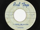 Doo-Wop 45 - Sharmeers - A School Girl In Love - Red Top - mp3 - rare