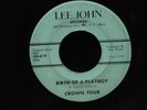 Crown Four-Love For My Girl/Birth Of A Playboy-Lee John 619-NORTHERN SOUL RARE