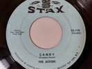 The Astors: Candy / I Found Out STAX 45-170 Soul VG+