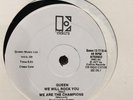 Rare  Queen-We Will Rock You / We Are The Champions *12
