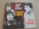Beat pürog. Single,CHRIS FARLOWE,Ride on Baby(Mick Jagger Rolling Stones Cover)