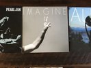 3 Pearl Jam Ten Club Vinyl Singles Imagine Redemption Song Alive New