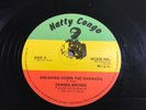 Dennis Brown ?– Breaking Down The Barriers, 1983 Natty Congo Records 12