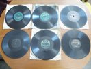 6 Schellack Grammophon Platten Militär Parade Marsch Musik Kaiser Wilhelm Vorkri