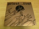 JUDAS PRIEST 2 LP LIVE LIVE  1987 COLUMBIA GATEFOLD + INNER SLEEVES ROB HALFORD