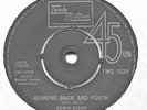 EDWIN STARR   **  Running Back And Forth  **    UK TAMLA  **  TMG  1028  **