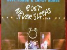 NEIL YOUNG & CRAZY HORSE RUST NEVER SLEEPS LP ITALY
