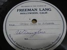 78 RPM transcription, Arizona Wranglers, Going Back To Arizona/West Coast Specia