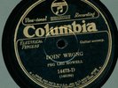 Peg Leg Howell Columbia 14473 E+ Blues 78 Skin Game Blues b/w Doin' Wrong