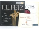 HEIFETZ 3 LP box BACH Unaccompanied Sonatas and Partitas LM-6105 NM 1ST