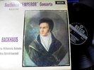 W. BACKHAUS Decca SXL 2179 BEETHOVEN No.5 Piano UK WBG
