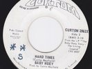 Funk Northern Soul 45 on Canada CURTOM - BABY HUEY - Hard Times / Listen To Me