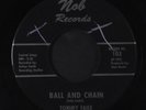 TOMMY FAILE: Ball And Chain / My Sadness Is Free 45 (xol, great, spooky )