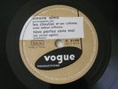 Simone Alma Vous Partez Sans Moi Disque 78 Tours Vogue 3140