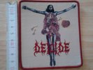 DEICIDE woven Patch Morbid Angel Cannibal Corpse Suffocation Monstrosity Obituar