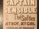 Captain Sensible Jet Boy Jet Girl Rare Dutch Original 7