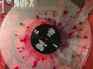 NOFX Ribbed Live In A Dive Vinyl Clear Red Splatter Colored 1/190 Punk RARE OOP 