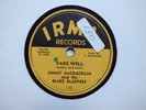 JIMMY McCRACKLIN - Fare-well/Take-a-chance - IRMA 103 - BLUES 78