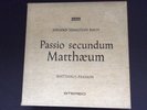 SAPM 198011 - Archiv - J.S. Bach - St. Matthews Passion - Box Set x4 records
