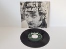 JOHNNY HALLYDAY 45T AVEC LANGUETTE IMP.COLOMBET- NOIR C'EST NOIR REF 437260 RARE