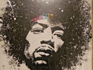 JIMI HENDRIX - KISS THE SKY - 1984 1ST PRESS GREATEST HITS   BEST OF   SHRINK
