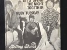 Rolling Stones: Let's spend the night together / Ruby Tuesday. Danish issue. EX+