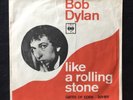 Bob Dylan: Like a rolling Stone / Gates of eden. Rare Danish issue. EX