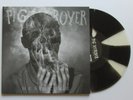 PIG DESTROYER Head Cage LP MILKY CLEAR W/ BLACK PINWHEELS VINYL /100 converge