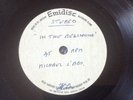 UNRELEASED 1968 DEMO ACETATE - MICHAEL D'ABO -IN THE BEGINNING DEMO PSYCH MOD