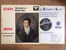 SXL 2190 DECCA UK WBG ED1 SCHMIDT-LSSERSTEDT BEETHOVEN PIANO CONCERTO BACKHAUS