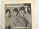 Desdemona By Johns Children 45 Vinyl Single In Rare Picture Sleeve