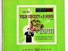 NM UNPLAYED RCA LM-1090 ELGAR VIOLIN CONC SARGENT / HEIFETZ LSO 1s/12s 