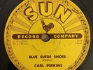 ROCKABILLY 78 Carl Perkins BLUE SUEDE SHOES/HONEY DON'T  Sun 234 V+