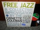 ORNETTE COLEMAN FREE JAZZ atlantic USA LP / cherry + dolphy + laFaro STEREO Jazz