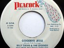 BILLY DAVIS & LEGENDS mint minus PEACOCK Goodbye Jesse Belvin  Spunky Onions FMR