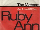 The Meteors Ruby Ann / Get A Load Of This RARE PICTURE SLEEVE NEAR MINT