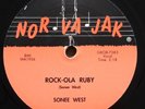 Sonee West - Rock-Ole Ruby / Sweet Rockin’ Baby  (78) auf US NOR VA JAK