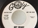 Northern Soul PROMO 45 The Temptations Get Ready on Gordy HEAR M-