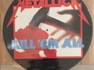 METALLICA KILL EM ALL VINYL PICTURE PIC DISC LP  1986  NR MINT CON