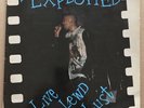 THE EXPLOITED  LIVE LEWD LUST  ORIG 1989 VINYL  HARDCORE PUNK