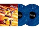 JUDAS PRIEST / Firepower / BLUE BLACK TRANSPARENT MARBLED 2-LP 300 COPIES